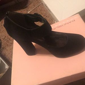 Beautiful black high heels